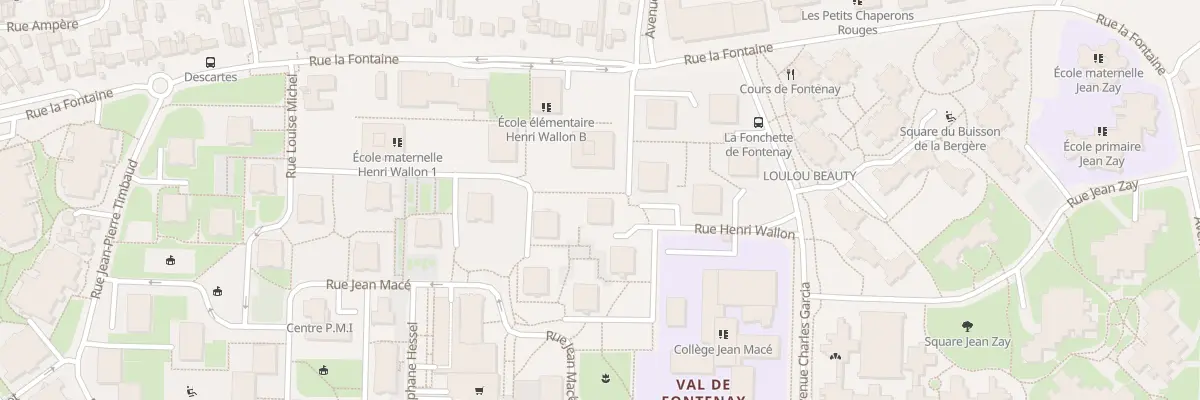 Plan du 6 Rue Paul Éluard à Fontenay-sous-Bois