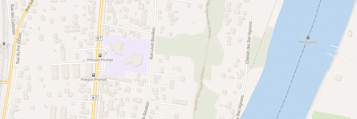 Plan du 55 Rue Louis Baudoin à Corbeil-Essonnes