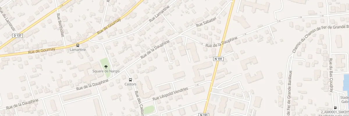 Plan du 47 Rue de la Dauphine à Corbeil-Essonnes