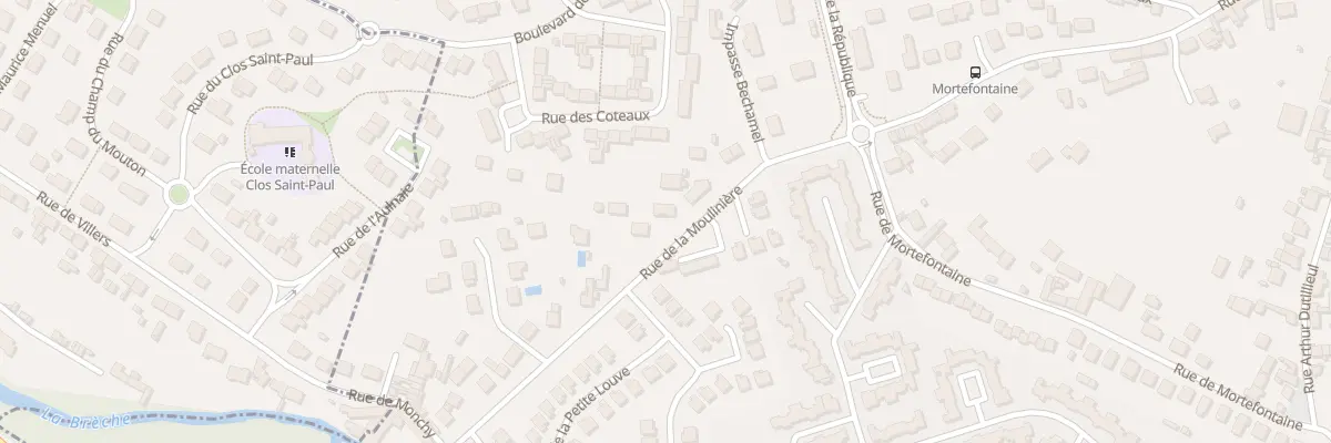 Plan du 27 Rue de la Moulinière à Villers-Saint-Paul