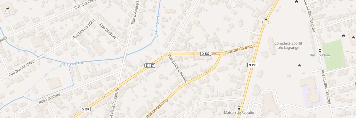 Plan du 11 Rue de Jussy à Corbeil-Essonnes