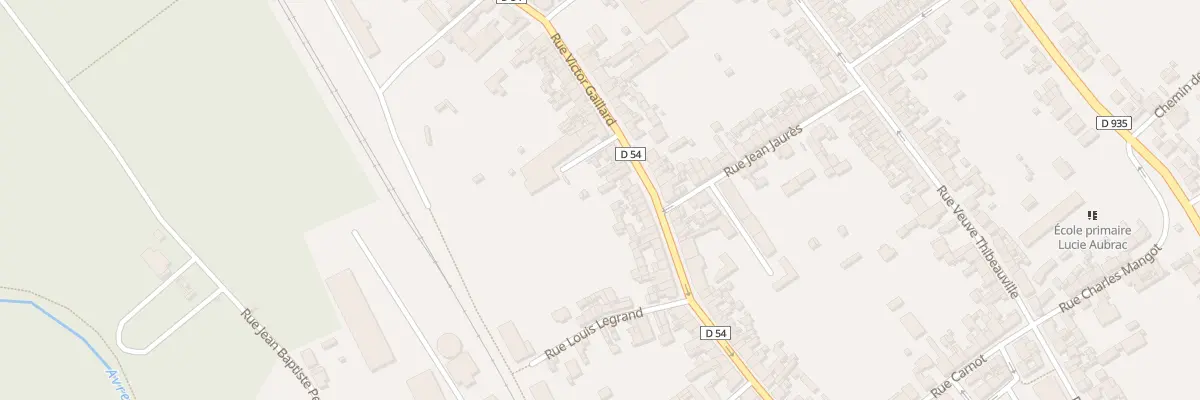 Plan du 61 Rue Victor Gaillard à Moreuil