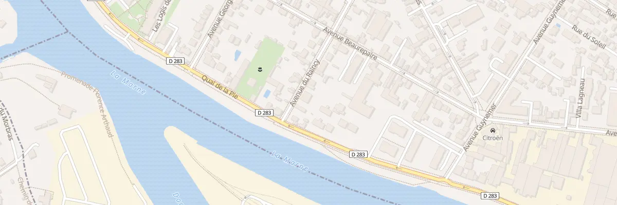 Plan du 29 Av du Raincy à Saint-Maur-des-Fossés