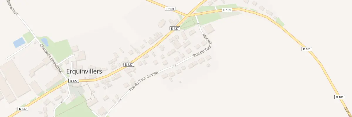 Plan du 416 Rue de Montdidier à Erquinvillers