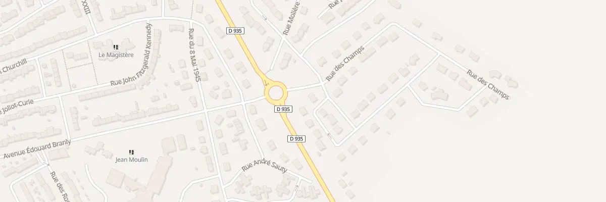 Plan du 7 Rue des Boutons d’Or à Moreuil