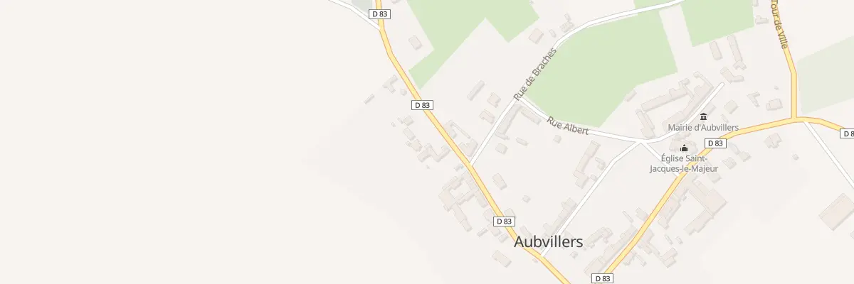 Plan du 23 Rue de Sauvillers à Aubvillers