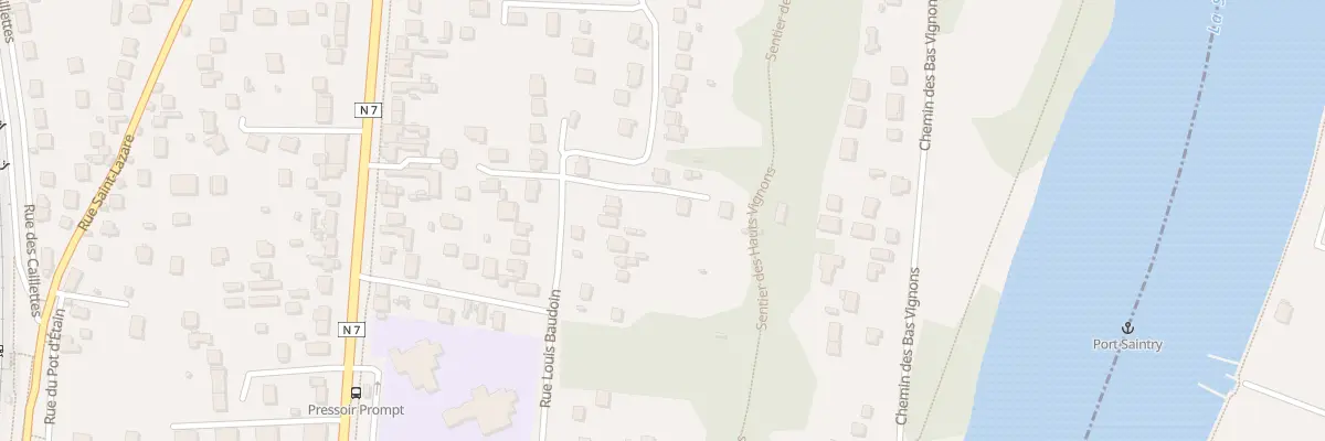 Plan du 33 Rue Louis Baudoin à Corbeil-Essonnes