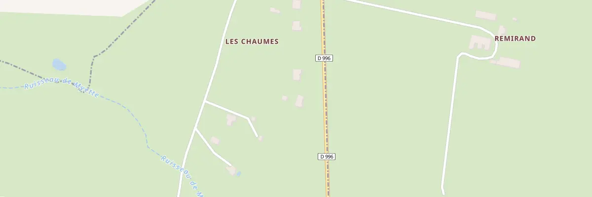 Plan du 26 Les Chaumes à Saint-Julien-la-Genête
