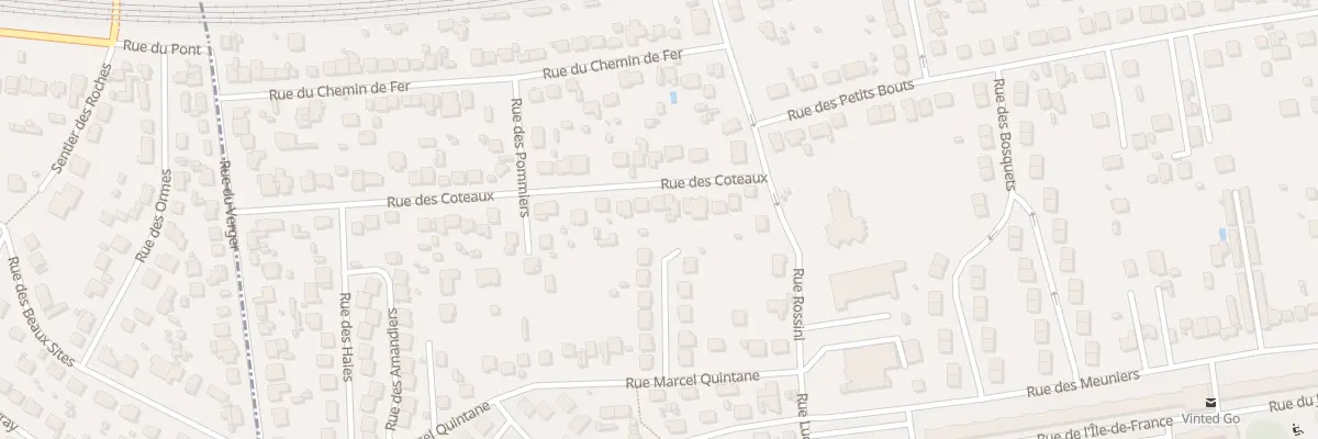 Plan du 36 Rue des Coteaux à Yerres