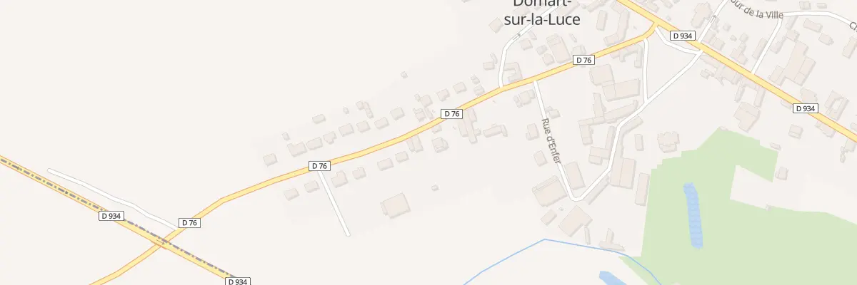 Plan du 11 Rue de Berteaucourt à Domart-sur-la-Luce