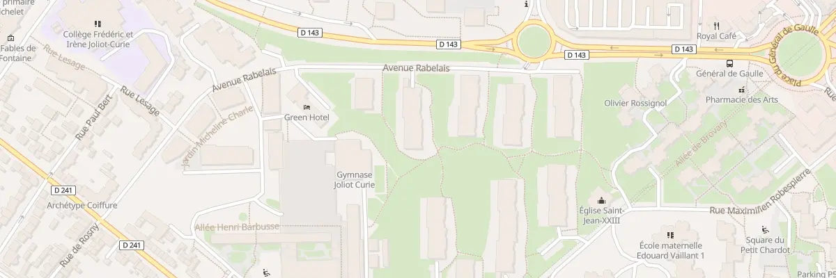 Plan du 42 Av Rabelais à Fontenay-sous-Bois