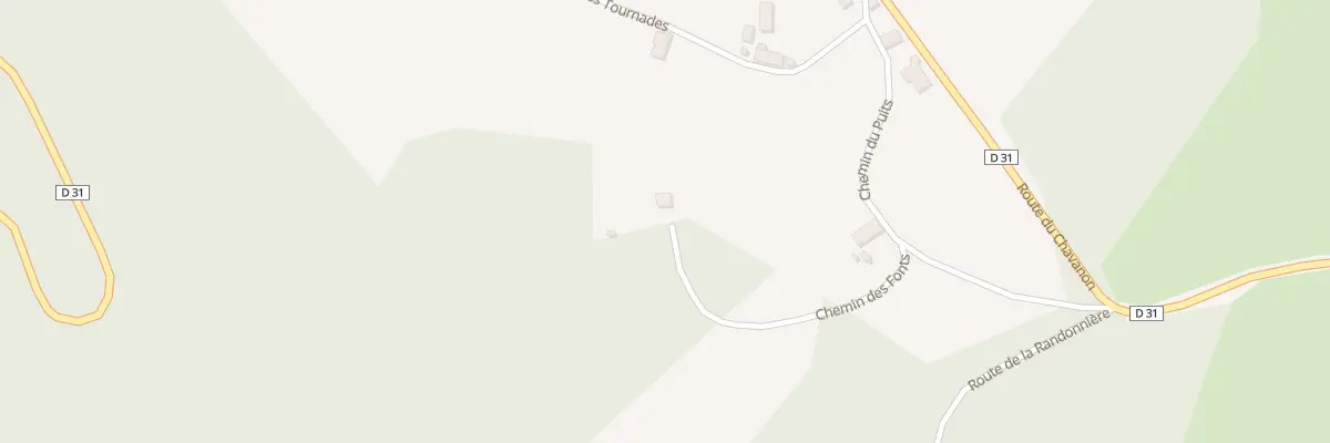 Plan du 18 Feix à Savennes