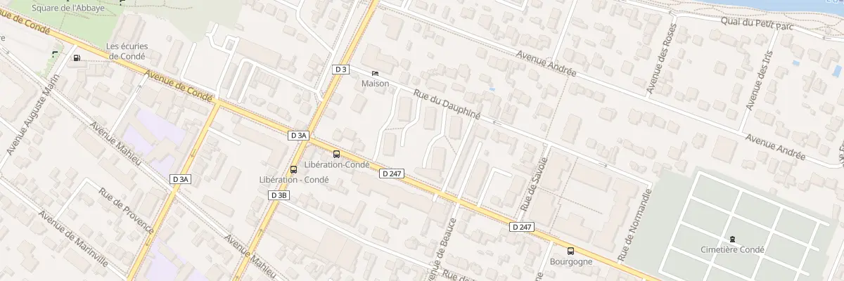 Plan du 47 Av de Condé à Saint-Maur-des-Fossés