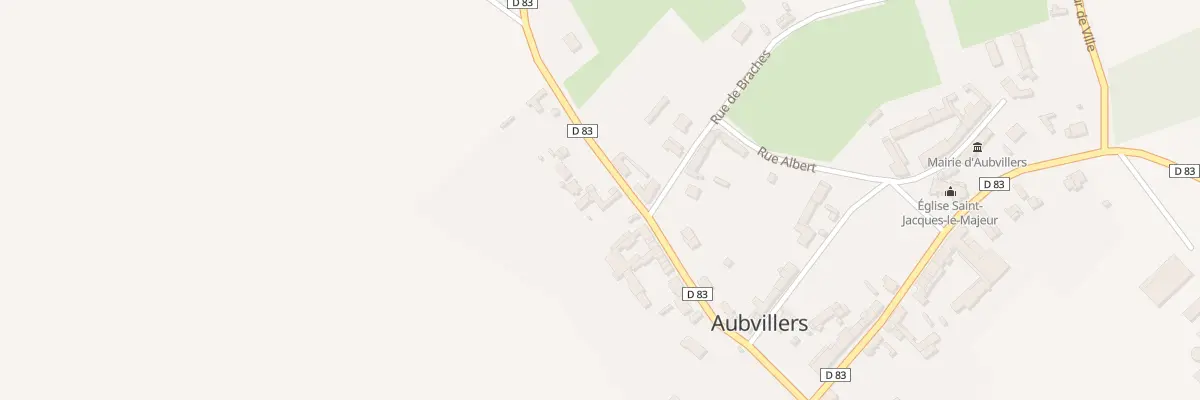 Plan du 22 Rue de Sauvillers à Aubvillers