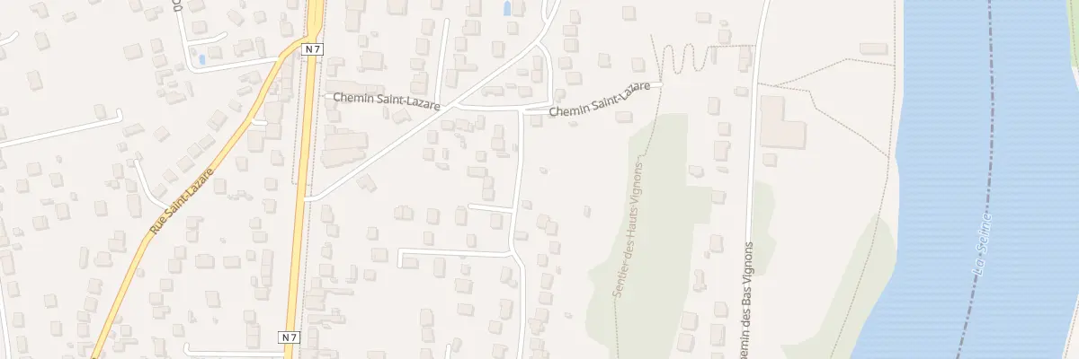 Plan du 7 Rue Louis Baudoin à Corbeil-Essonnes