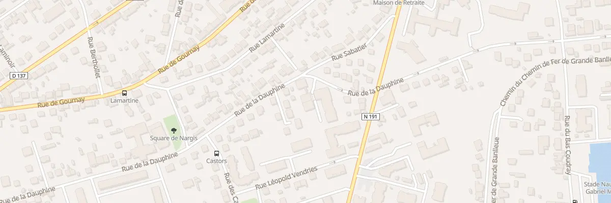 Plan du 43 Rue de la Dauphine à Corbeil-Essonnes