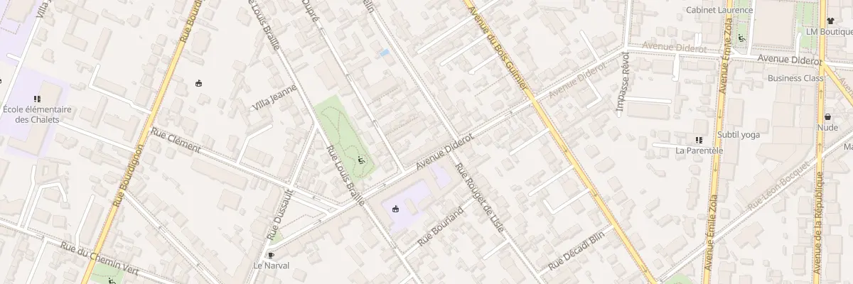 Plan du 11 Av Diderot à Saint-Maur-des-Fossés