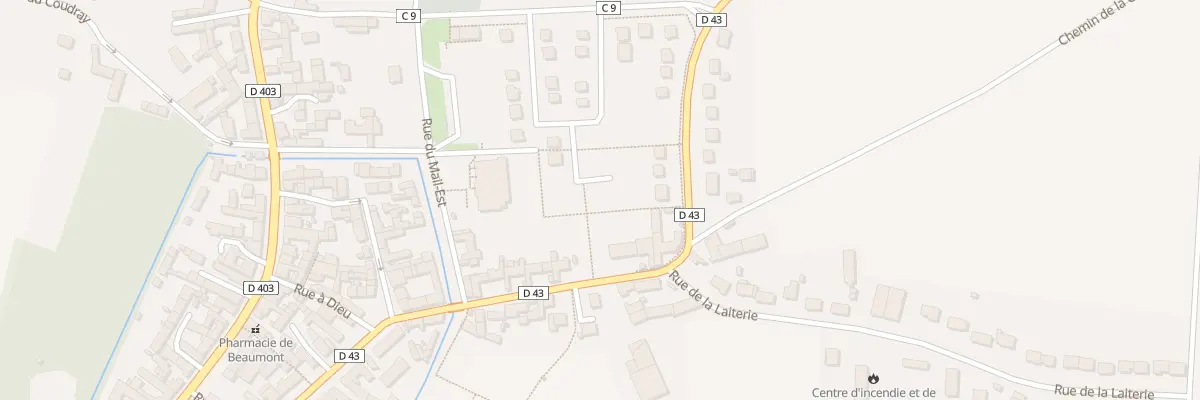 Plan du 10 Imp des Cerisiers à Beaumont-du-Gâtinais