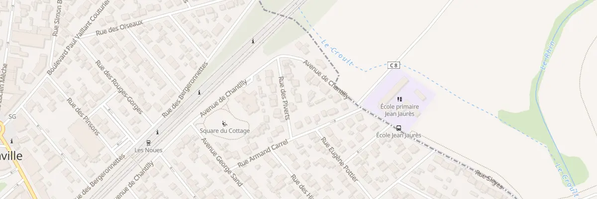 Plan du 11 Rue des Piverts à Goussainville