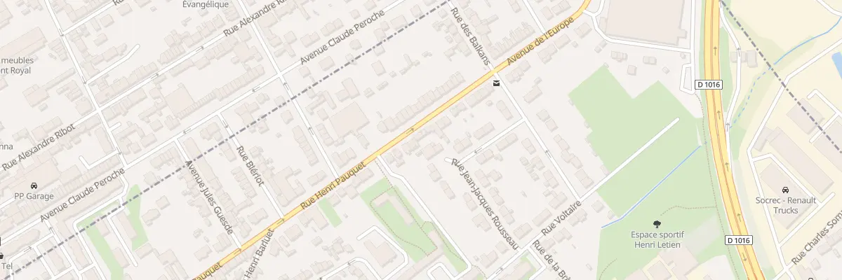 Plan du 19 Rue Henri Pauquet à Creil