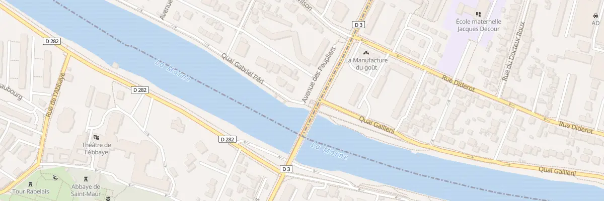 Plan du 33 Av Théodore à Joinville-le-Pont