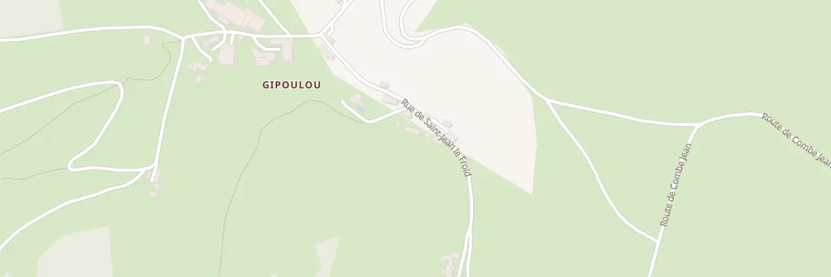 Plan du 5421 Gipoulou à Mouret