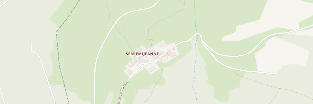 Plan du 137 Hameau de Serremijeanne à Cabrespine