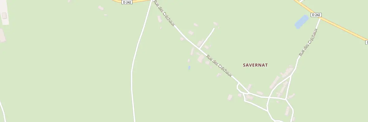 Plan du 6 Rue des Créchaux / Savernat à Saint-Martinien