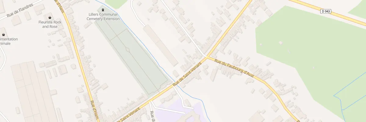 Plan du 56 Rue de Saint Venant à Lillers