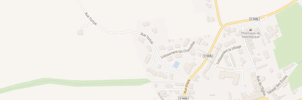 Plan du 11 Rue des Garenneaux à Steenbecque