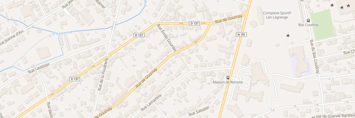 Plan du 25 Rue de Gournay à Corbeil-Essonnes