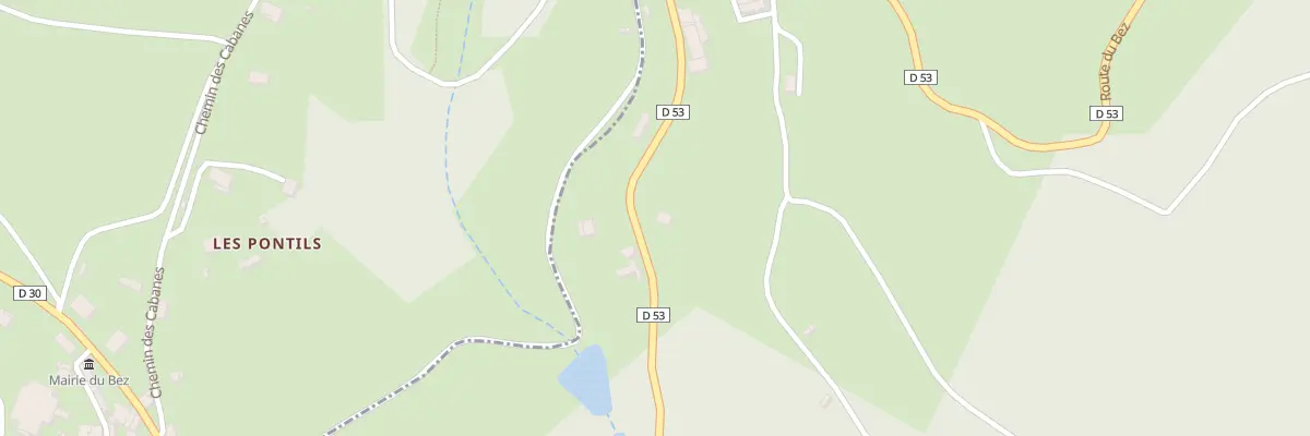Plan du 231 Rte du Bez à Brassac