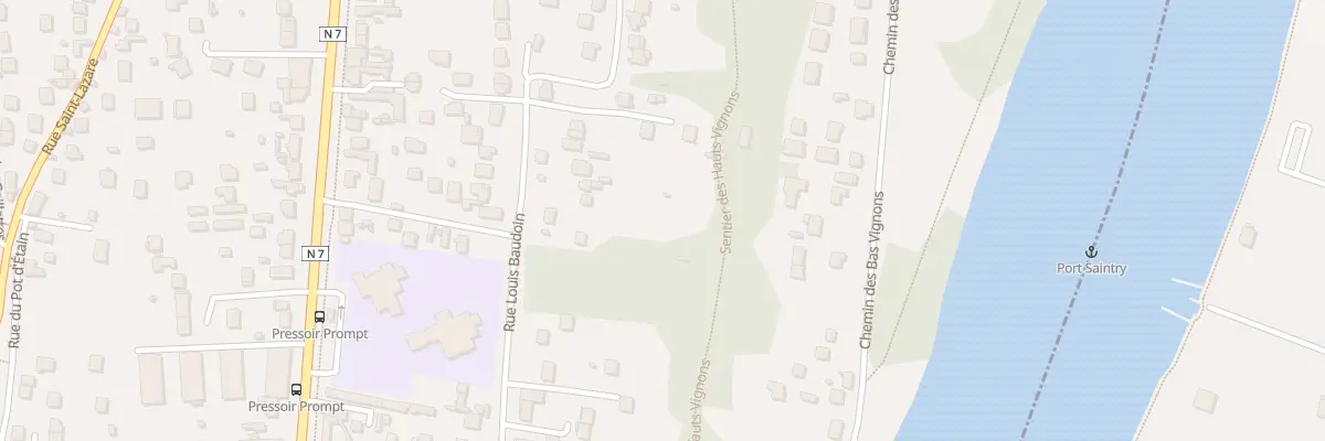 Plan du 41 Rue Louis Baudoin à Corbeil-Essonnes