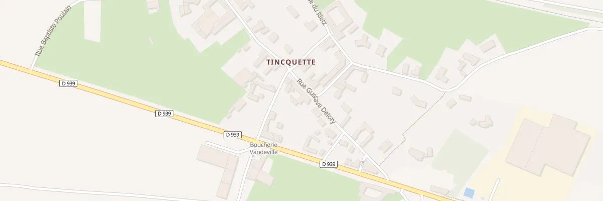 Plan du 17 Rue Delory à Tincques