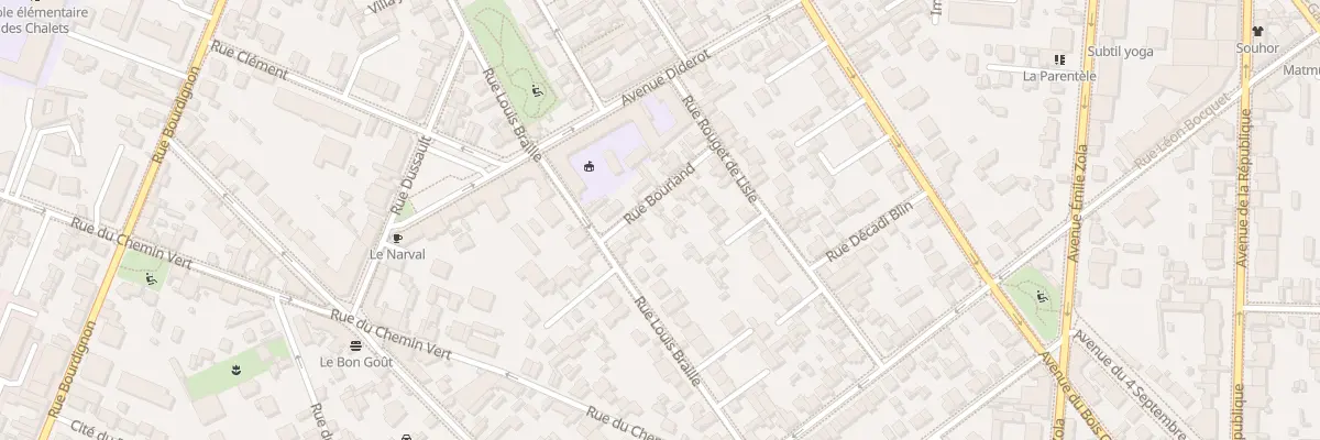 Plan du 9 Rue Bouriand à Saint-Maur-des-Fossés