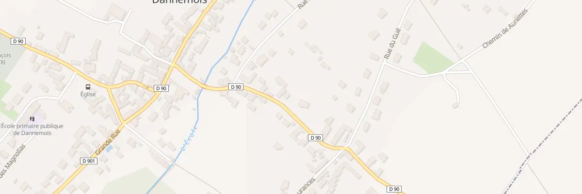 Plan du 11 Rue de la Croix de Loutre à Dannemois