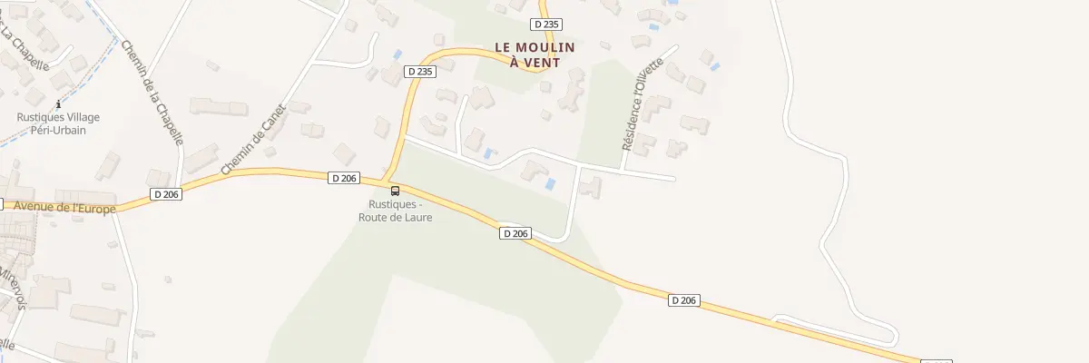 Plan du 9 Lotissement les Pins à Rustiques