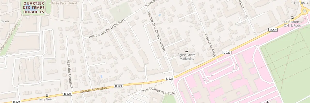 Plan du 9001 Res Verdun Leclerc à Limeil-Brévannes