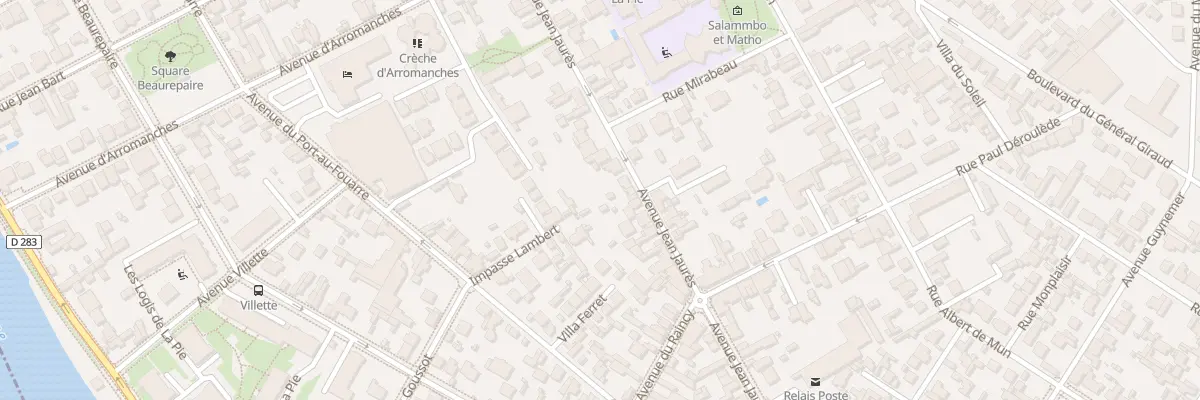Plan du 58 Av Jean Jaurès à Saint-Maur-des-Fossés