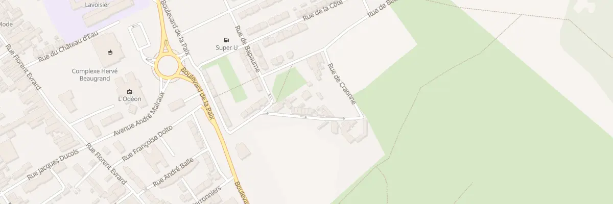 Plan du 1 Rue de la Vallee Carreau à Auchel