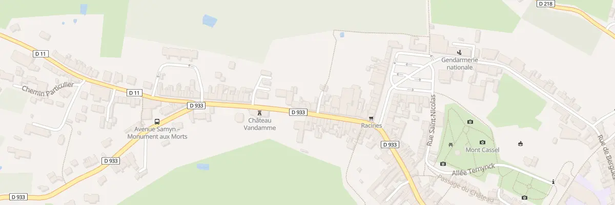 Plan du 22 Rue Bollaert le Gavrian à Cassel