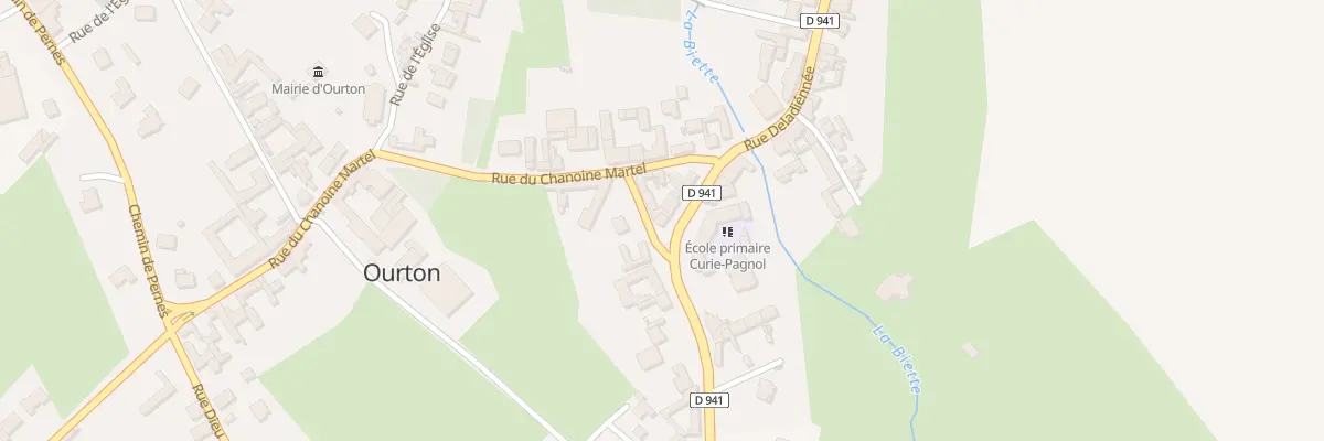 Plan du 560 Rue Deladiennee à Ourton