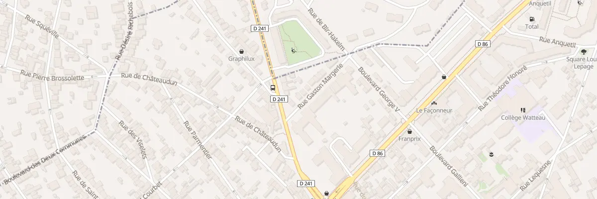 Plan du 3 Rue Gaston Margerie à Nogent-sur-Marne