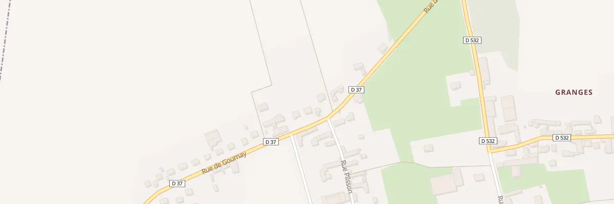 Plan du 43 Rue de Gournay à Saint-Aubin-sous-Erquery