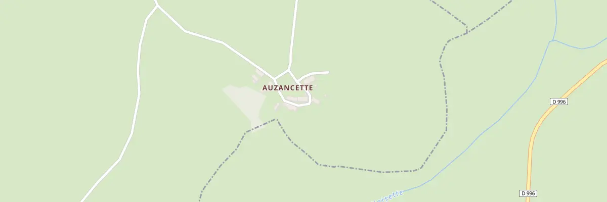 Plan du 3 Auzancette au Compas