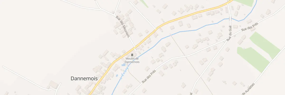 Plan du 36 Rue du Moulin à Dannemois