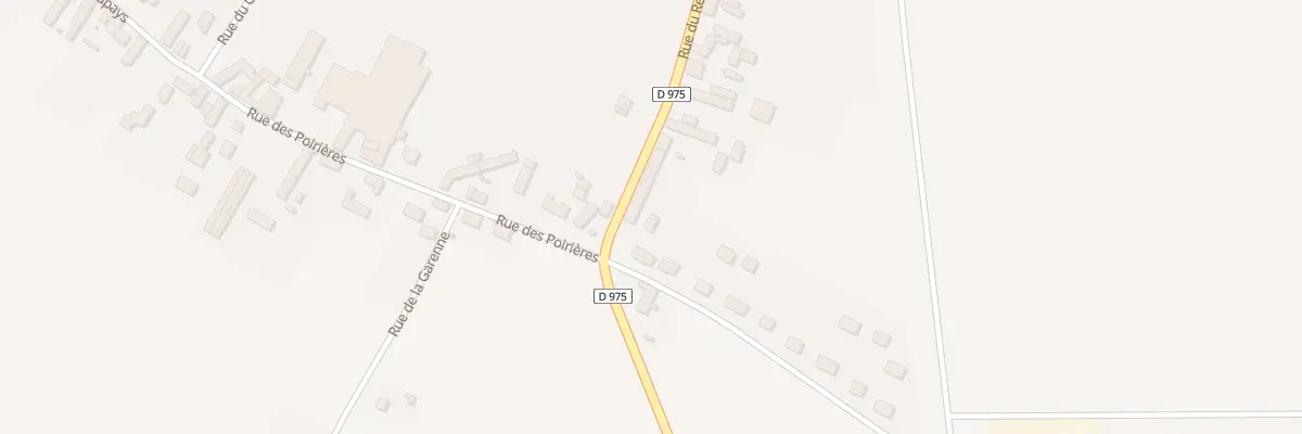 Plan du 36 Rue du Relais de Poste à Auxy