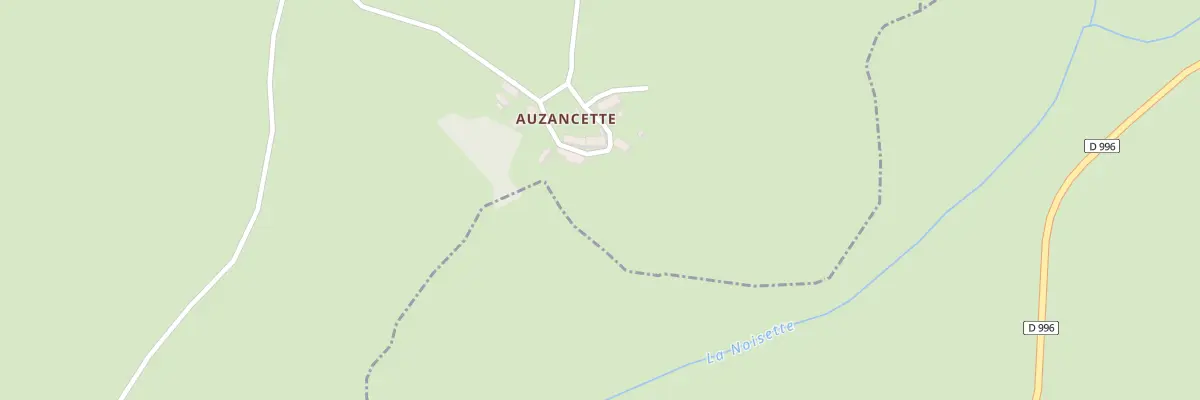 Plan du 5 Auzancette au Compas
