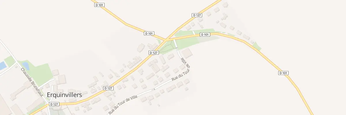 Plan du 460 Rue de Montdidier à Erquinvillers