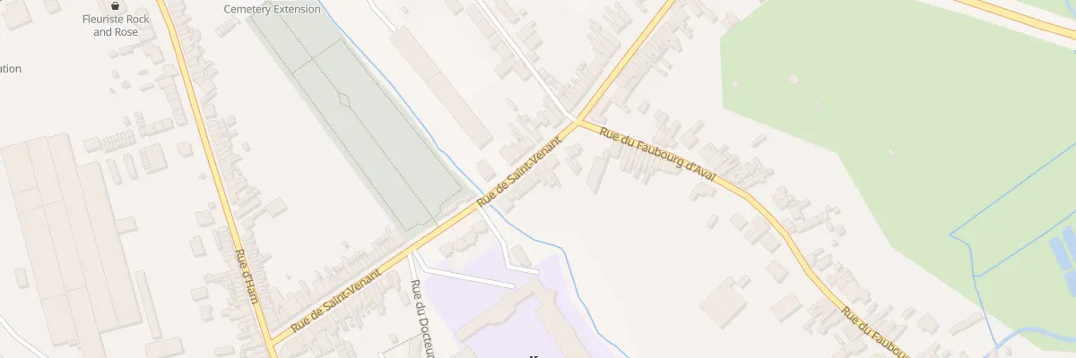 Plan du 67 Rue de Saint Venant à Lillers